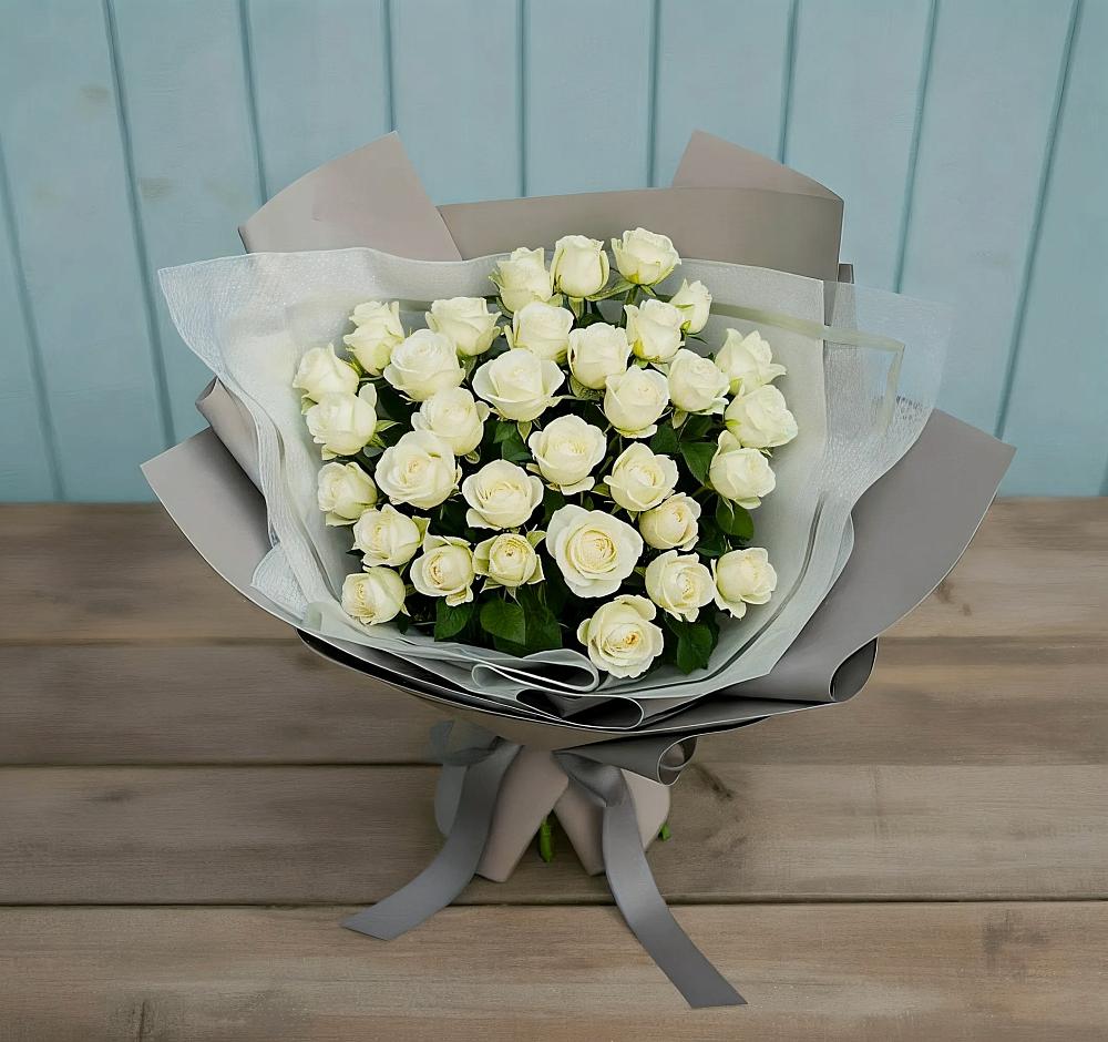 Букет Белоснежная нежность в Александрии