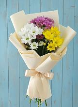 Букет цветов из:  Хризантемы в Александрии
