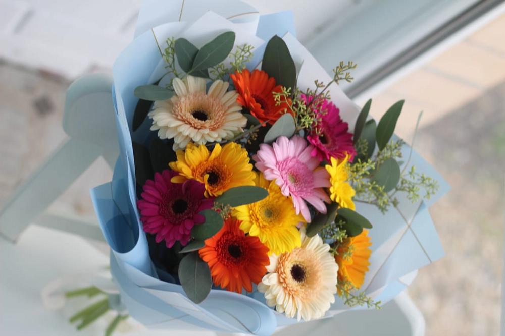 Букет цветов из: Герберы в Александрии