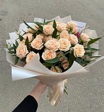 Букет Кремовые розы Латте в Александрии