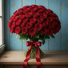 Букет Красные розы Блэк Меджик в Александрии