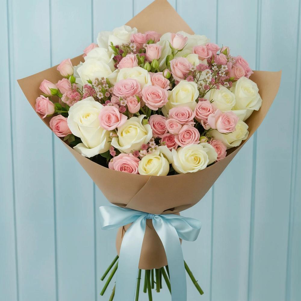 Букет цветов из: Розы в Александрии