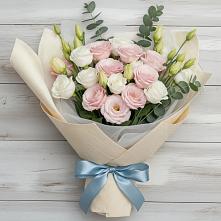 Букет цветов из:  Лизиантусы в Александрии