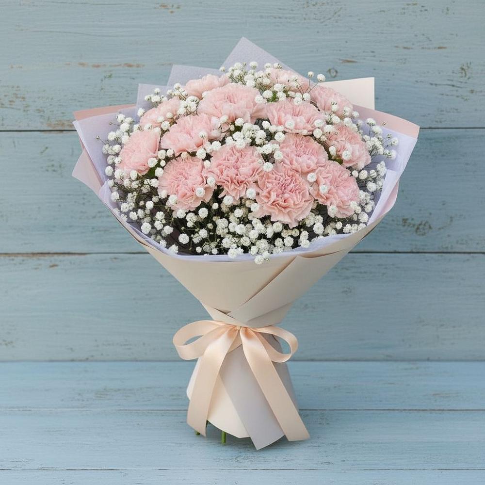 Букет цветов из: Гвоздики в Александрии