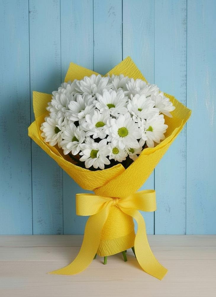 Букет цветов из: Хризантемы в Александрии