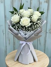 Букет цветов из:  Розы в Александрии