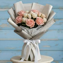 Букет цветов из:  Розы #REPLACE_PRED# Александрии