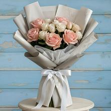 Букет цветов из:  Розы в Александрии