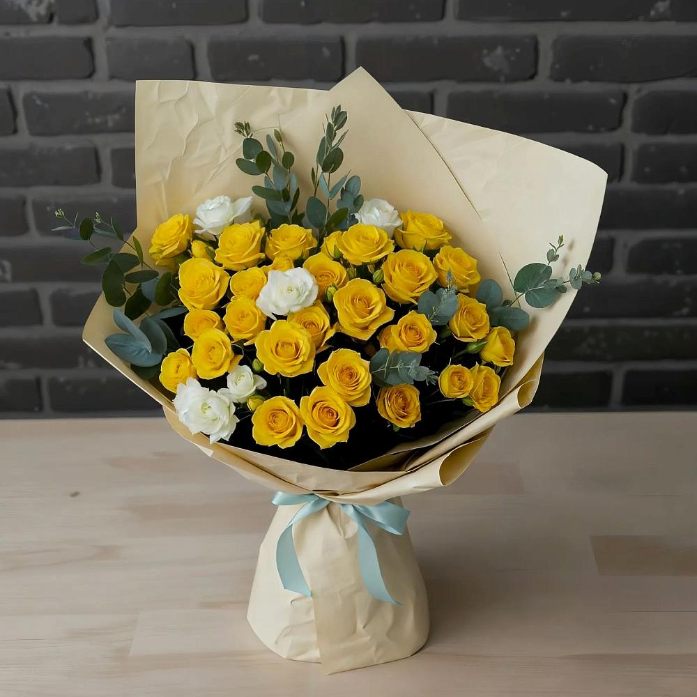 Букет цветов из: Розы в Александрии