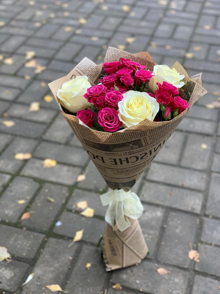 Букет цветов из: Розы в Александрии