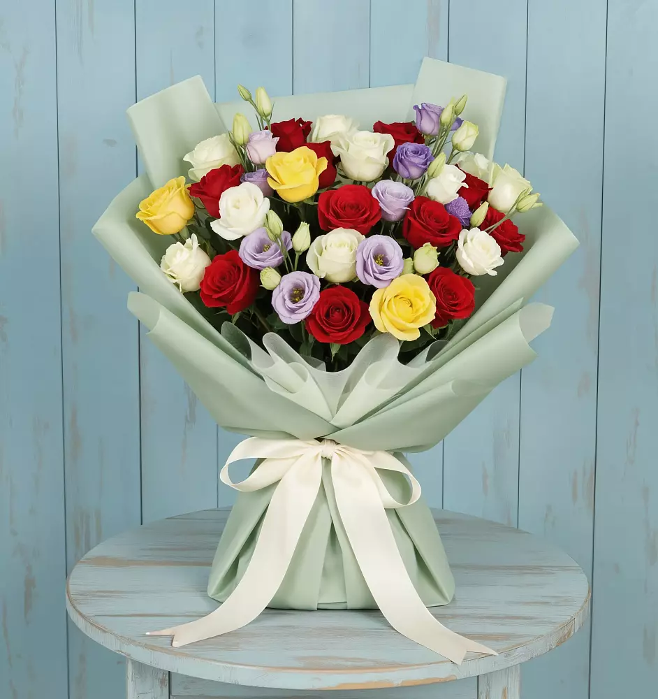 Букет цветов из: Розы в Александрии