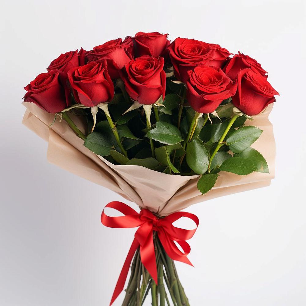 Букет 11 Красных роз Эдлесс Лав в Александрии