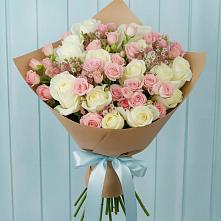 Букет цветов из:  Розы в Александрии
